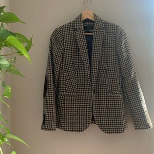 J.Crew x Abraham Moon & Sons Houndstooth Blazer size 00